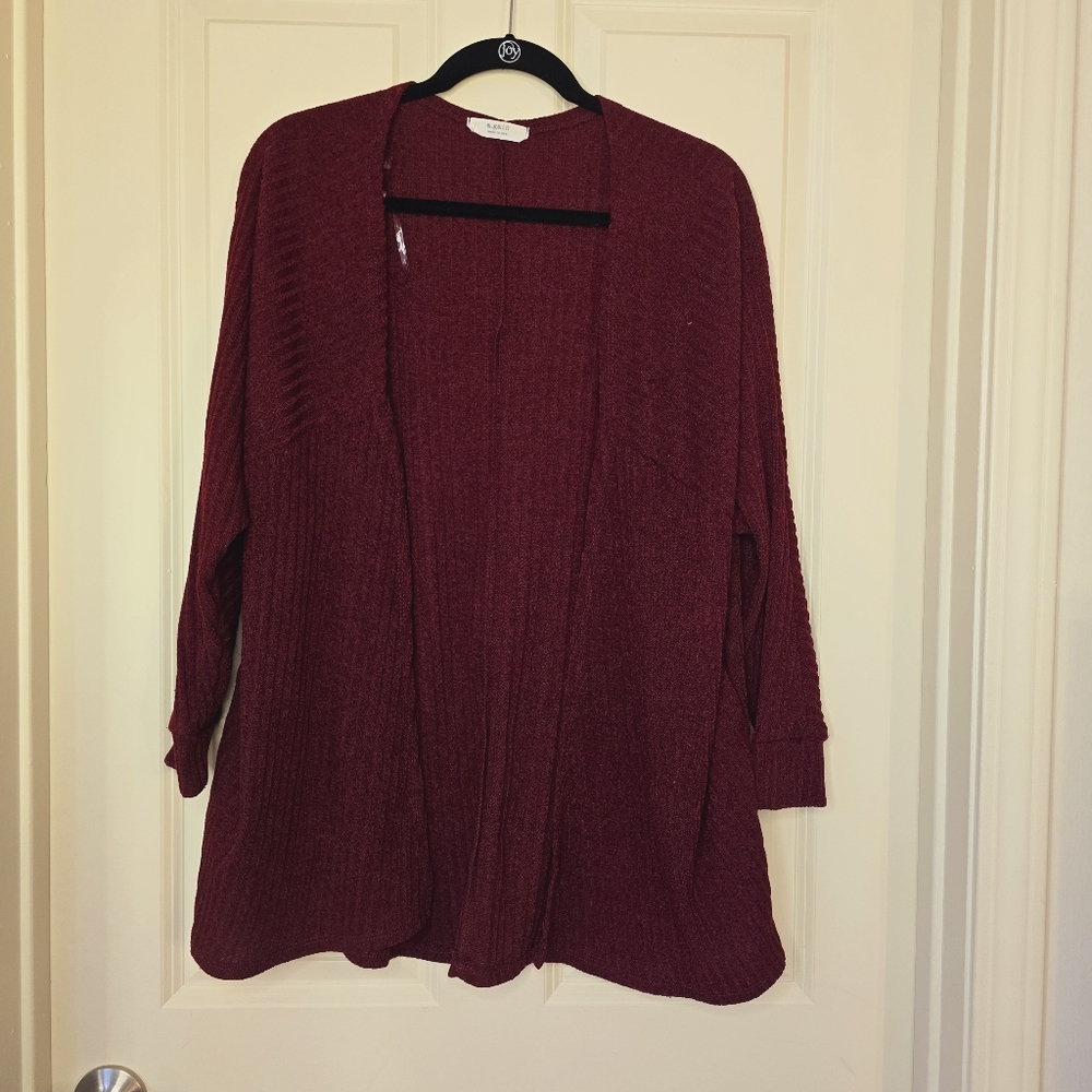 EUC Burgundy Cardigan
